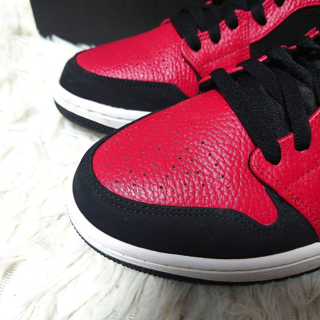 美品 ✨️ Nike Air Jordan 1 BLACK/GYM RED 27
