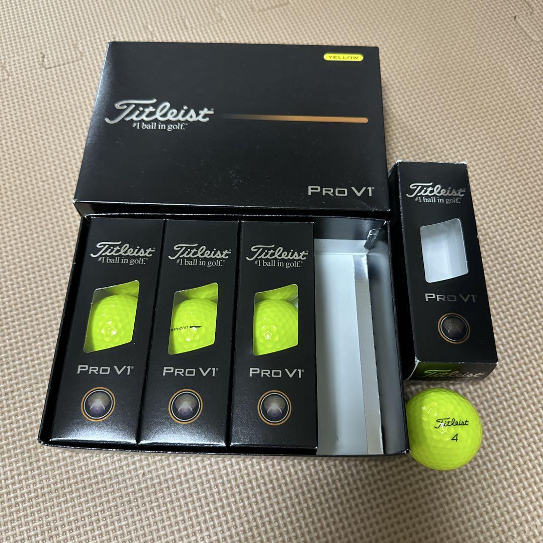 タイトリスト NEW PROV1 ボール