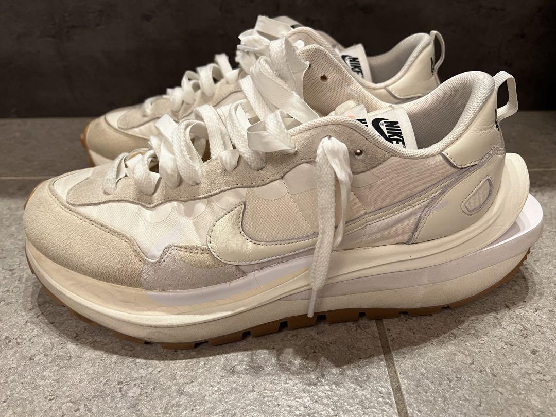 sacai × Nike VaporWaffle White Gum 30cm