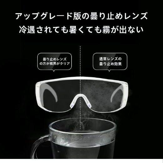 花粉 黄砂 ホコリ 保護メガネ メガネ 伊達眼鏡 曇らない レディース メンズ