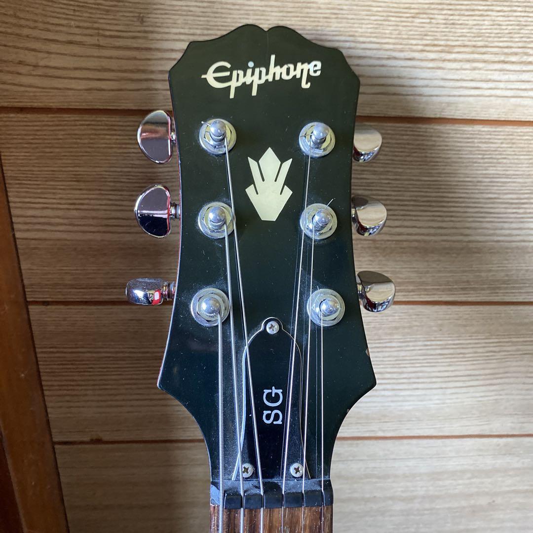 Epiphone SG チェリーレッド セイモアダンカンsh4値下げ Epiphone SG チェリーレッド セイモアダンカンsh4値下げ - メルカリ