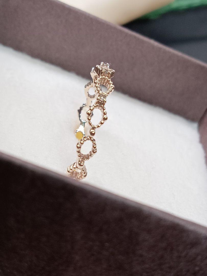 最後値下げ✨NOJESS K5 ノジュス　透かしリング　11号　刻印有り