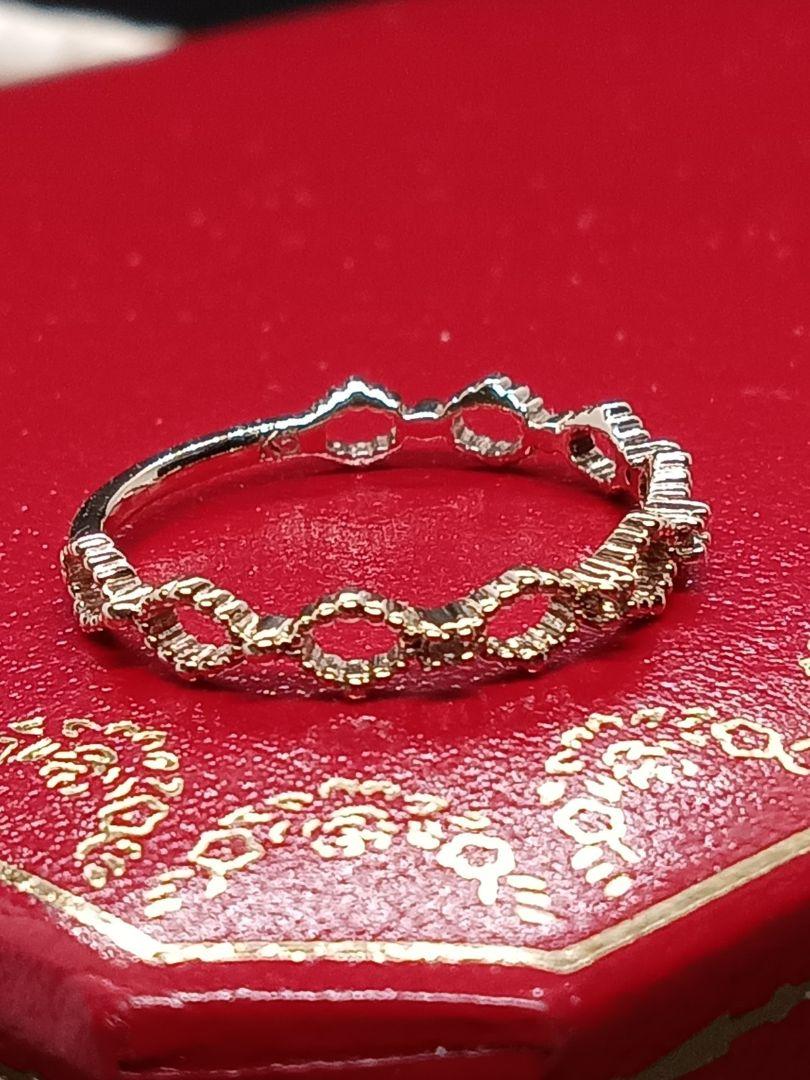 最後値下げ✨NOJESS K5 ノジュス　透かしリング　11号　刻印有り
