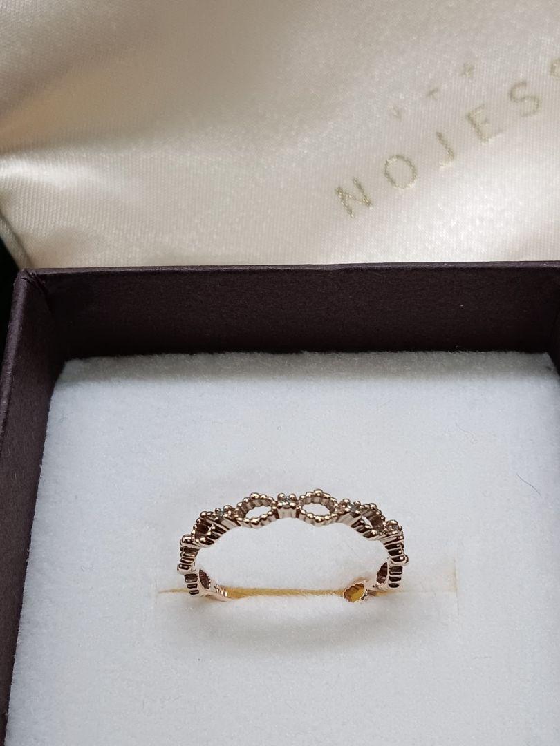 最後値下げ✨NOJESS K5 ノジュス　透かしリング　11号　刻印有り