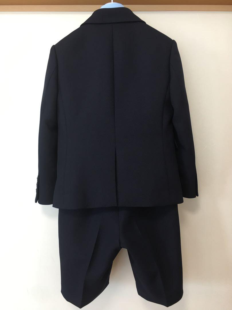 【ほぼ新品】キッズ スーツ 5点セット 110 紺 ネイビー レディフレディ