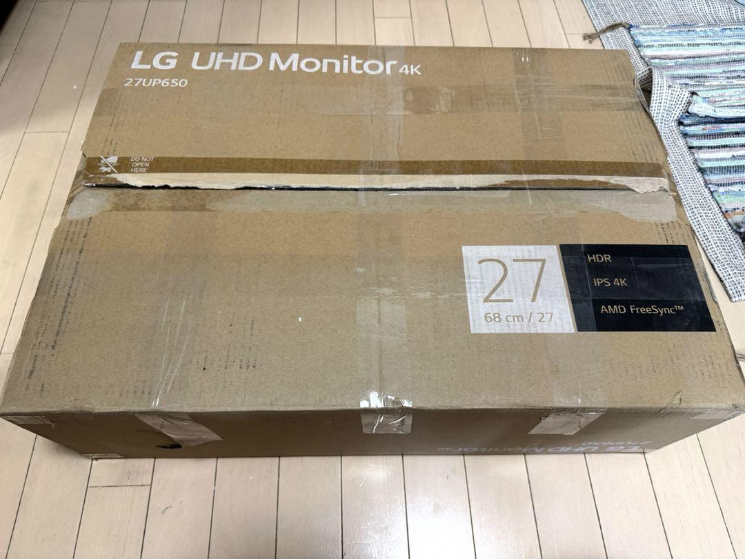 LG 27UP650-W UHD Monitor 27型 4Kモニター