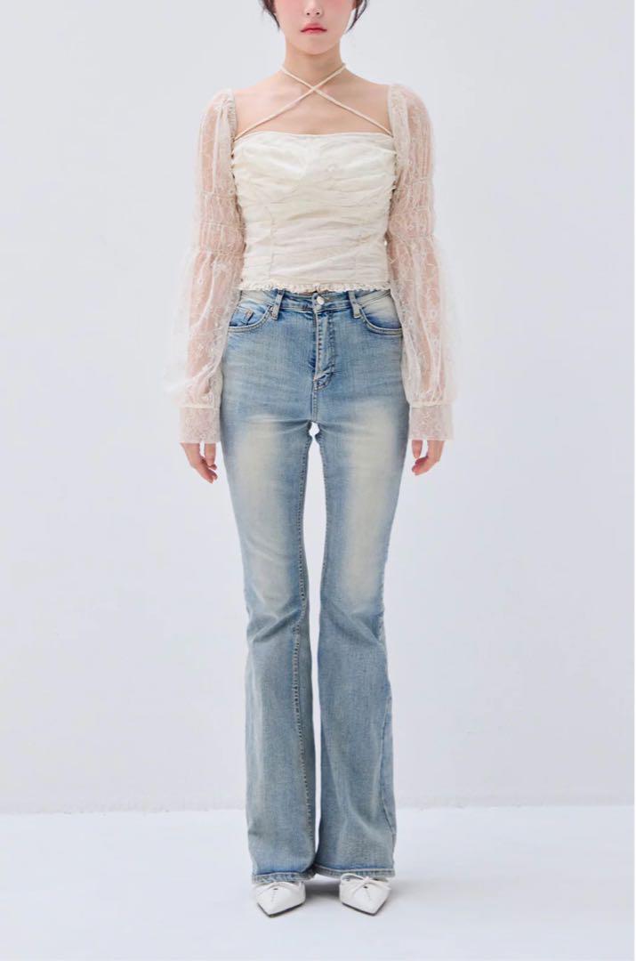 yilon FLEUR LACE BLOUSE - メルカリ
