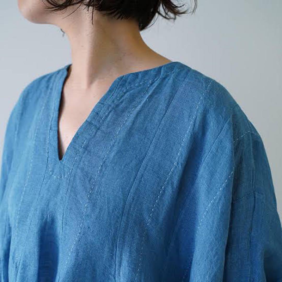新品未使用　dosa Yoruba Tunic ヨルバチュニック　ワンピース dosa / Yoruba Tunic denim - メルカリ