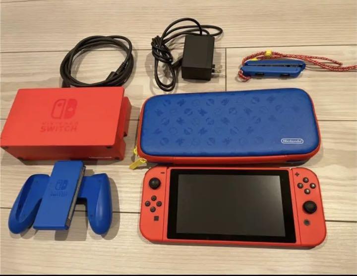 爆買い2022 ニンテンドースイッチ本体 マリオレッド×ブルーセット gNcUl-m55528143867 お得HOT