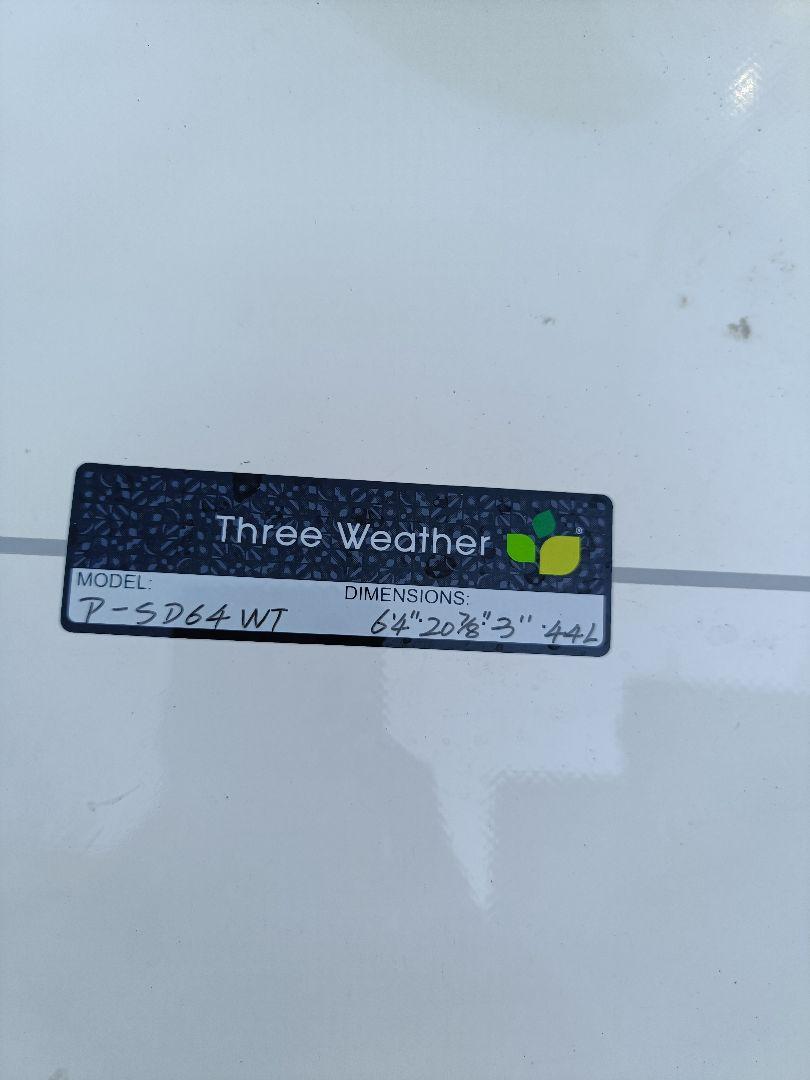 Three Weather P-SD64 WT サーフボード　浮力44Lで初心者
