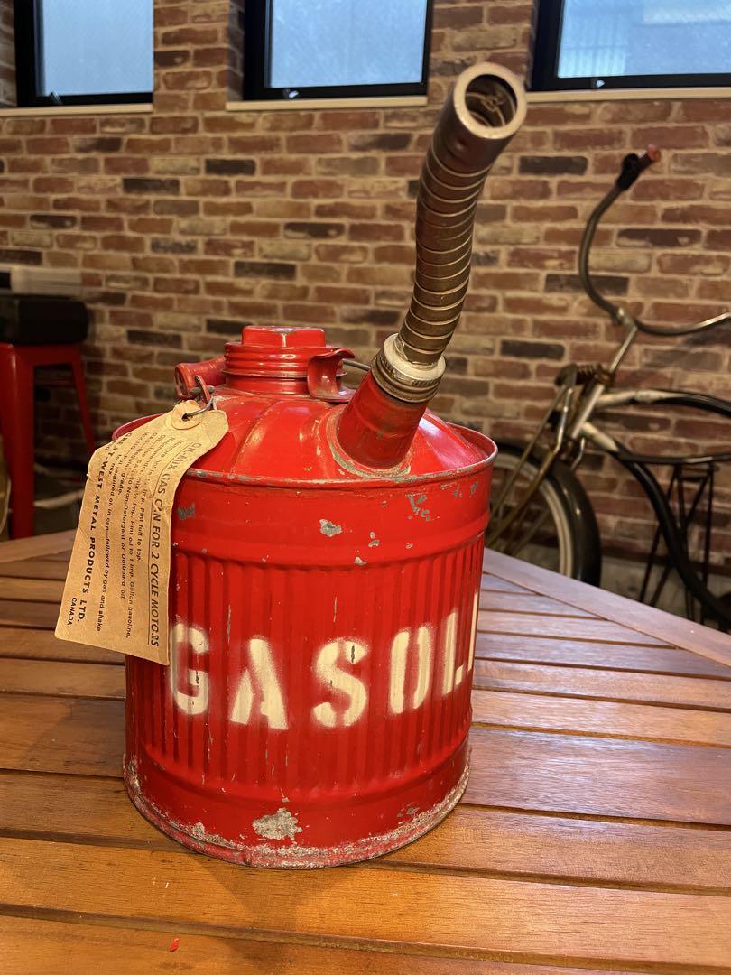 【激レア品】ヴィンテージ ガソリン缶（1950年代・カナダ製）
