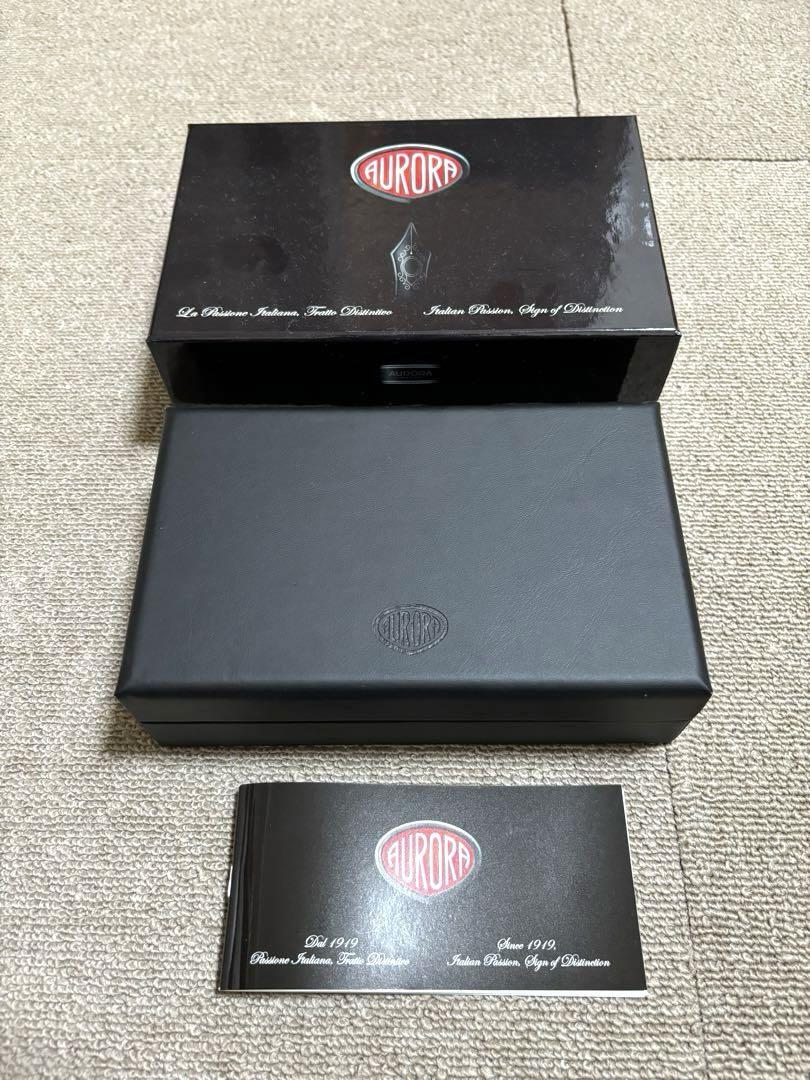 ☆【ほぼ新品】アウロラ　オプティマ　ボールペン　ブルーCT Aurora