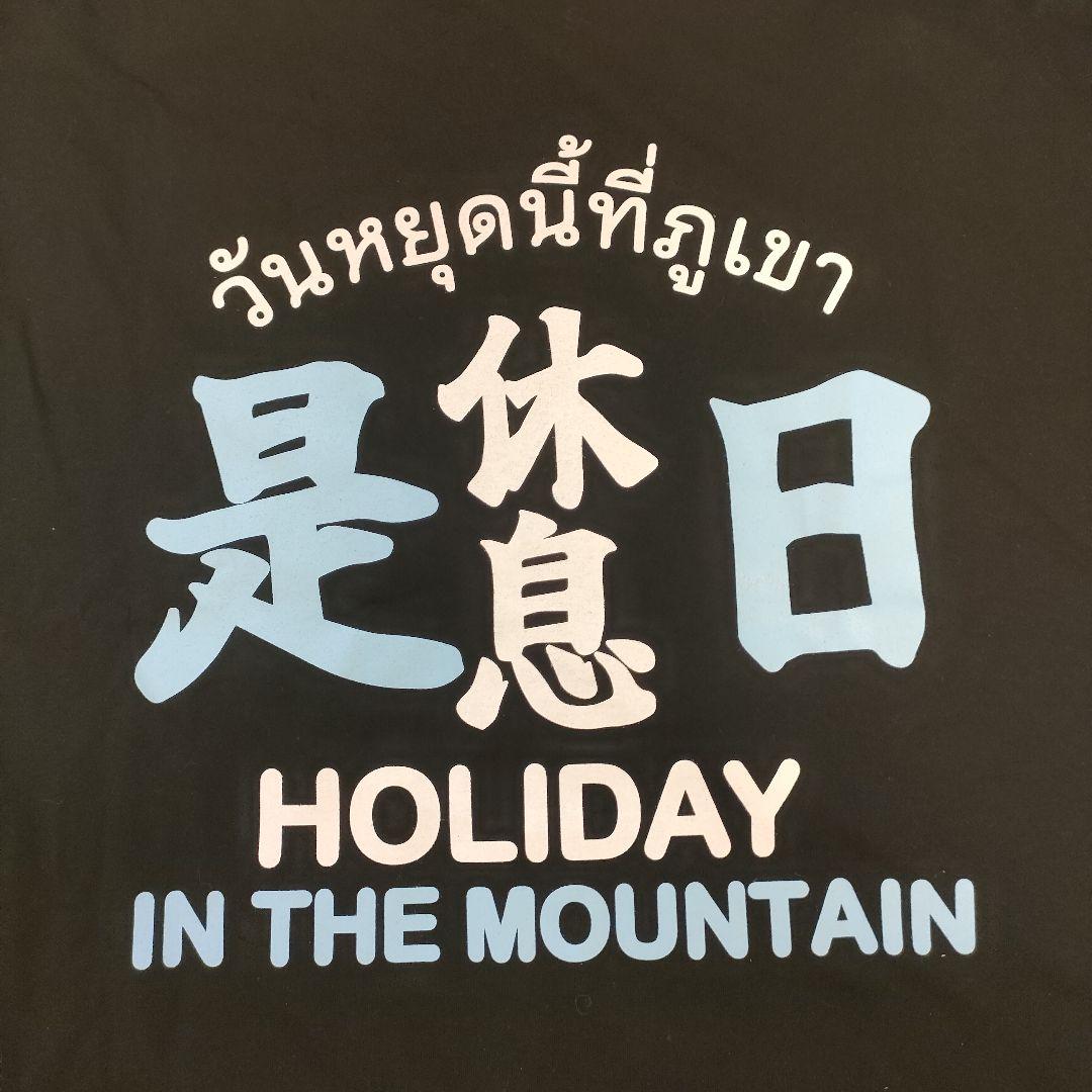 値下げ！ヤンガオMountain Research 影響亜細亜コラボT ヤンガオ マウンテンリサーチ yanggao 影響亜細亜 Tシャツ 黒 L