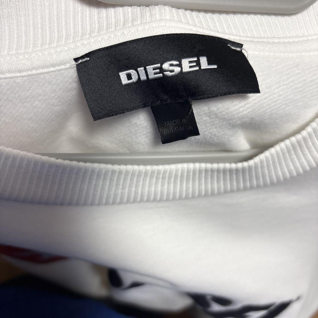 DIESEL DENIM DIVISION トレーナーホワイト