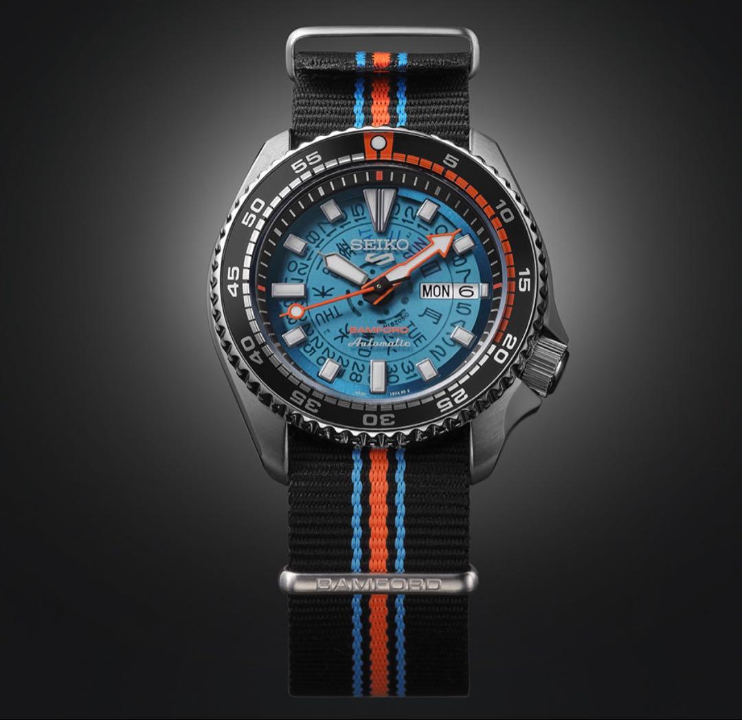 【新品未使用】SEIKO5 BAMFORDコラボSBSA315 シリアル番号2桁