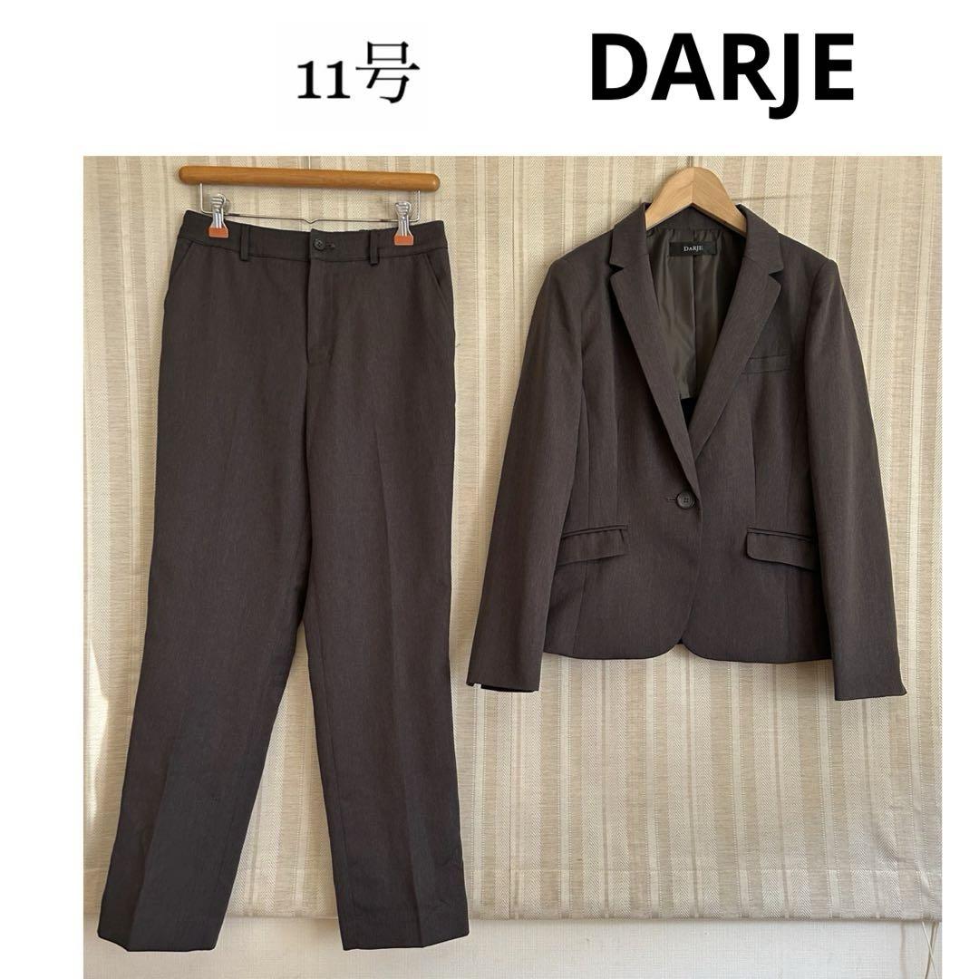使用感少なめ！DARJE ウォッシャブル　グレー　パンツスーツ　11号 5,004円