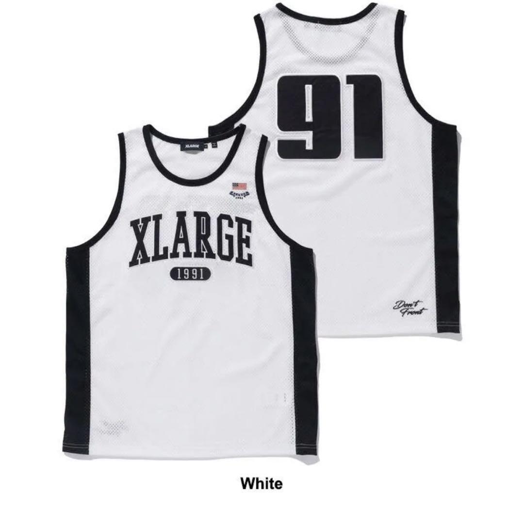 XLARGE タンクトップ バスケ エクストララージ 91 - メルカリ