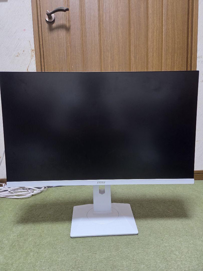 MSI 274QRFW WQHD 白ゲーミングモニター