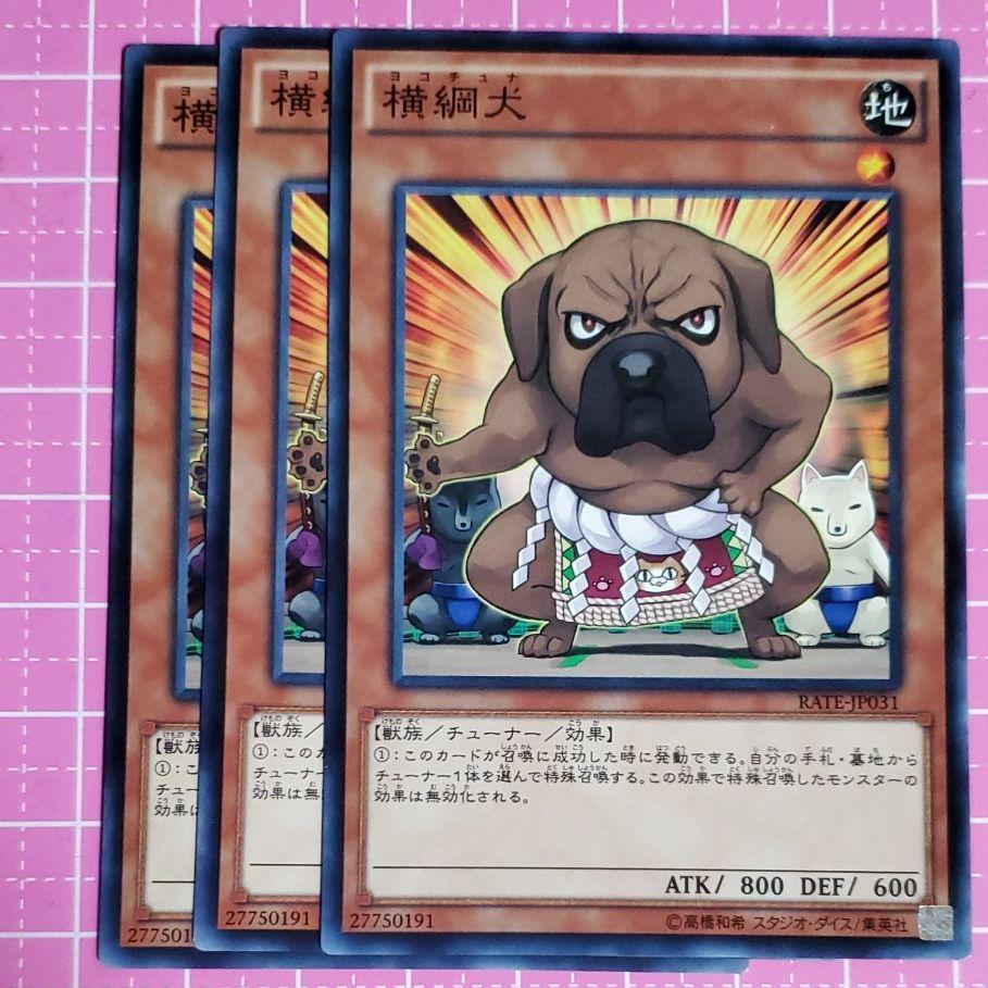 遊戯王 横綱犬 3枚 メルカリ