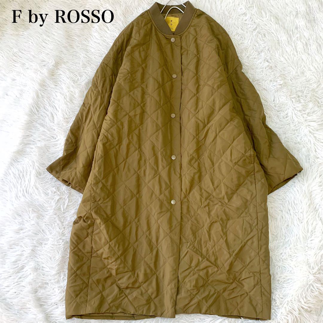 ４FbyROSSO キルティングオーバーコート ロング フリーサイズ 定価2万 6,863円