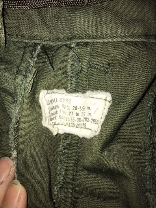 でいただい us パンツ 70s sEZkL-m55535348712 army m-65 〖メンズ