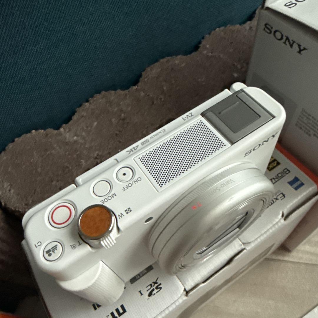 SONY VLOGCAM ZV-1 コンパクトデジタルカメラ ホワイト