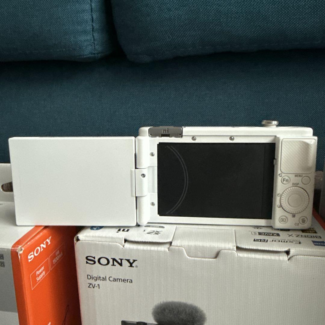 SONY VLOGCAM ZV-1 コンパクトデジタルカメラ ホワイト