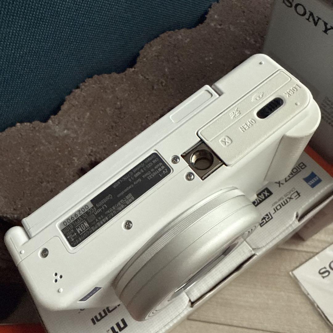 SONY VLOGCAM ZV-1 コンパクトデジタルカメラ ホワイト