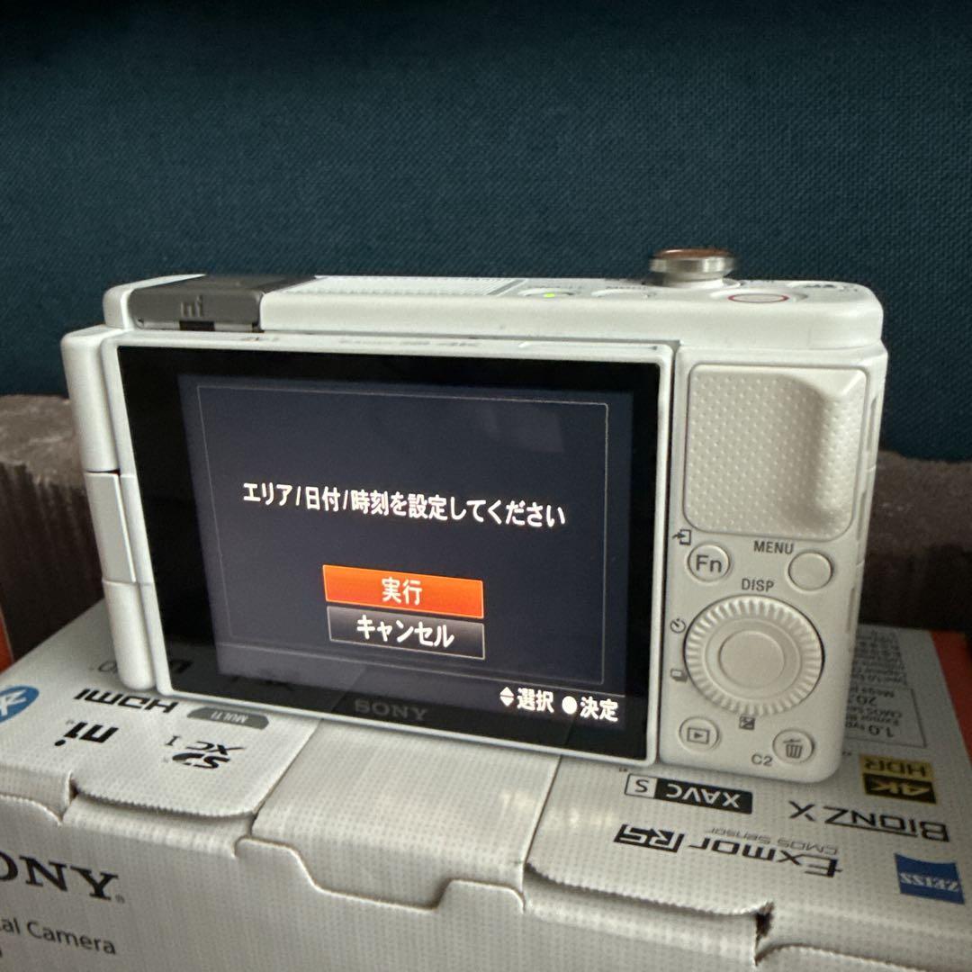 SONY VLOGCAM ZV-1 コンパクトデジタルカメラ ホワイト