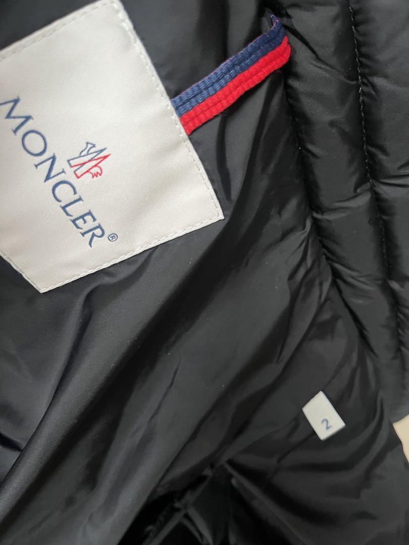 極美品　モンクレール　MORANDIERES モランデレス　ネイビー サイズ2