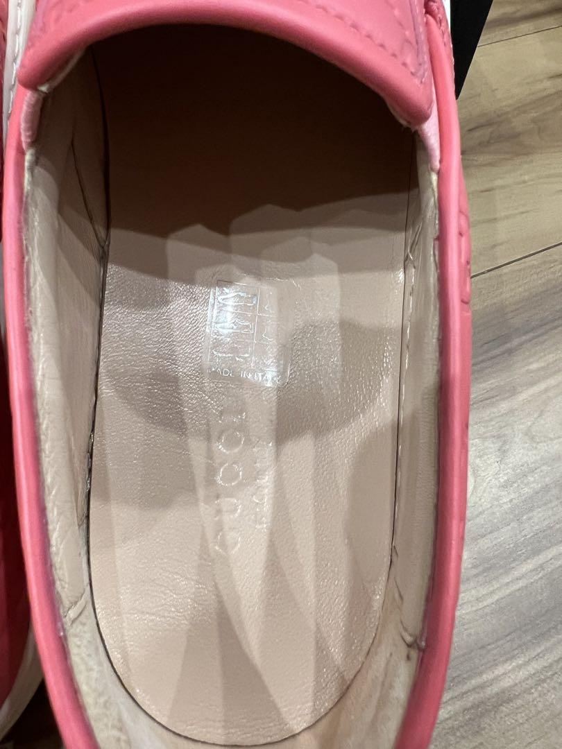 美品★GUCCI グッチ シマ GG柄 スリッポン スニーカー 25cm ピンク