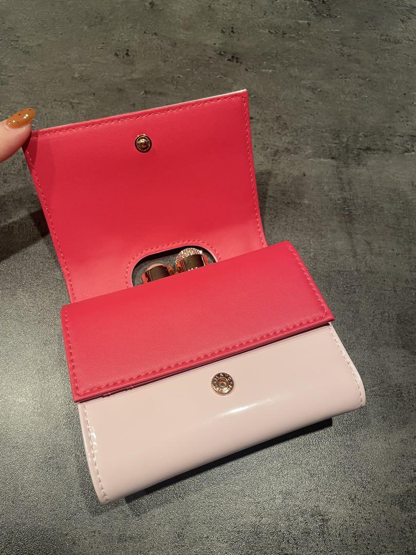 若者の大愛商品 ⚠︎︎売約済 TED BAKER 三つ折り財布 ピンク 小物