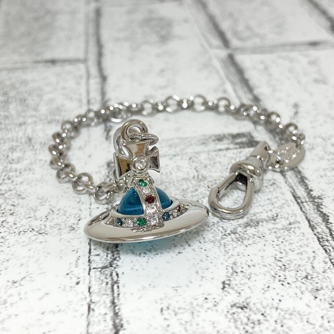 Vivienne Westwood タイニーオーブブレスレット　ライトブルー Vivienne Westwood タイニーオーブブレスレット ライトブルー