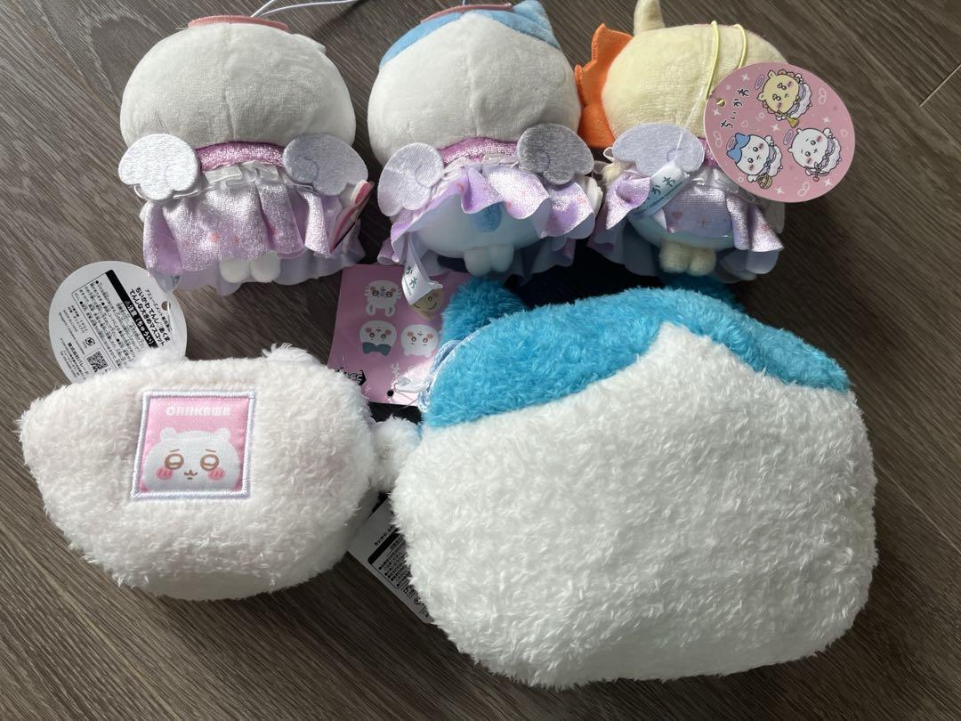 楽天市場】ちいかわ ぬいぐるみポーチ 3種 ちいかわ/ハチワレ