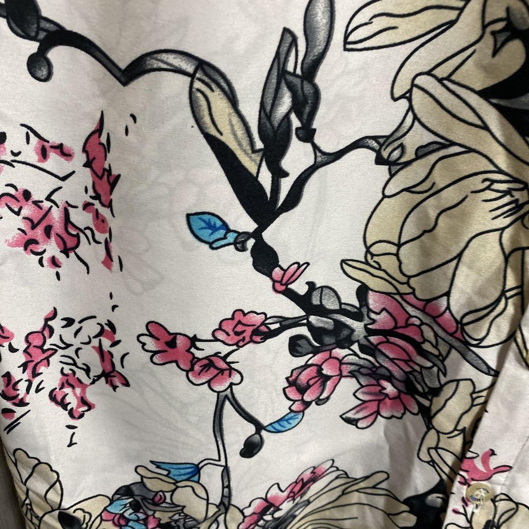 m19 新品未使用品　CEEN 和柄花柄アロハシャツ
