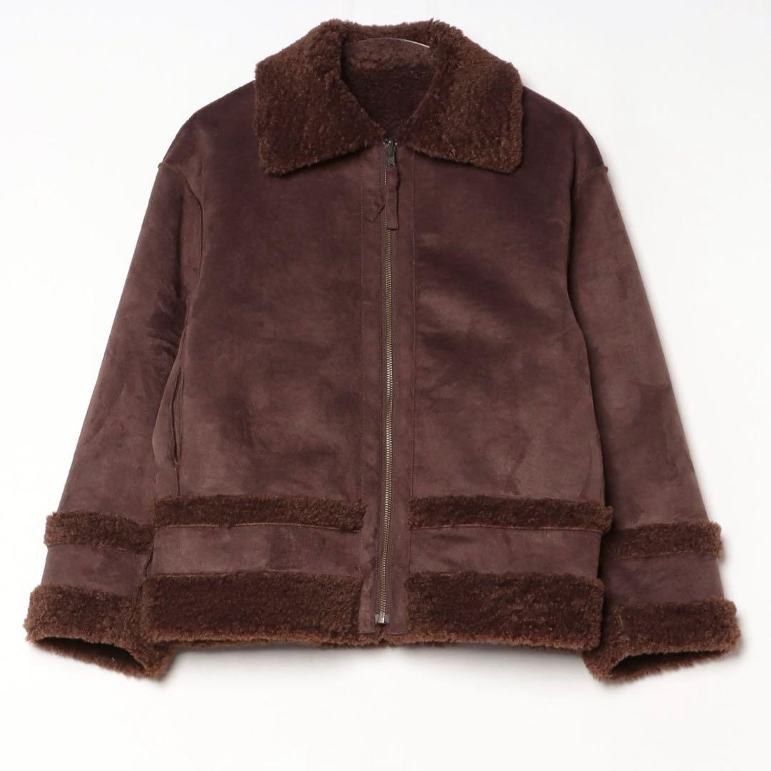 UNITED ARROWSムートンライク ボア リバーシブル ブルゾン SIZE UNITED ARROWS SONS