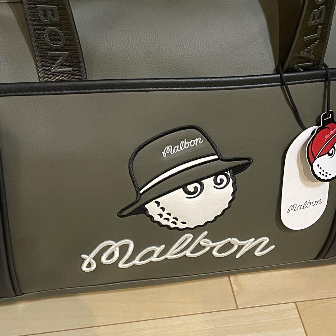MALBON GOLF マルボンゴルフ ボストンバッグ ゴルフバッグ 緑黒 MALBON GOLF マルボンゴルフ ボストンバッグ ゴルフバッグ 緑黒