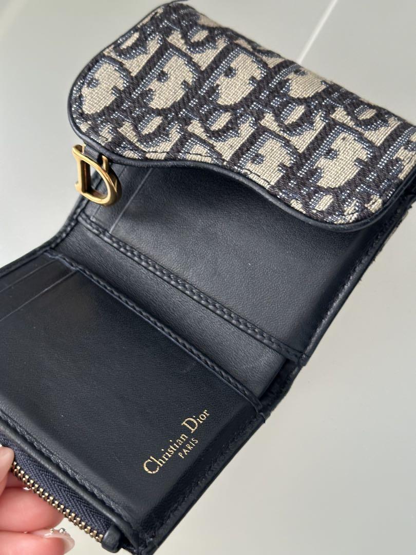 Dior サドル　ロータスウォレット
