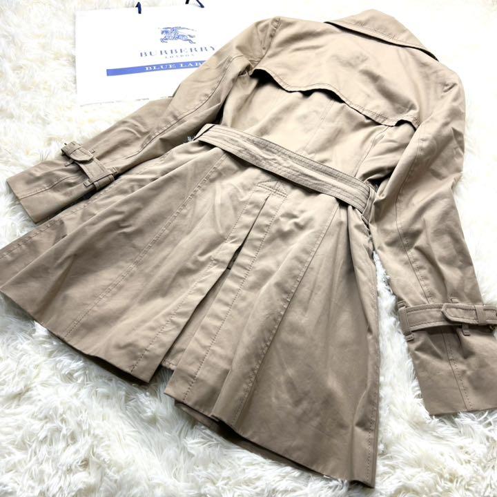 SALE新品 美品 ライナー 36 S 7PRVY-m55543617687 バーバリーブルーレーベル トレンチコート ノバチェック 新品高品質