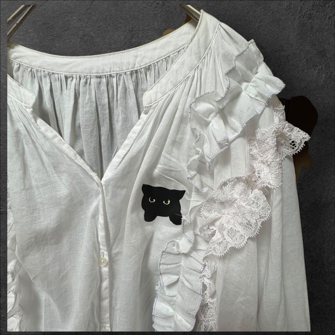 ホワイトコットン　ブラウスチュニック