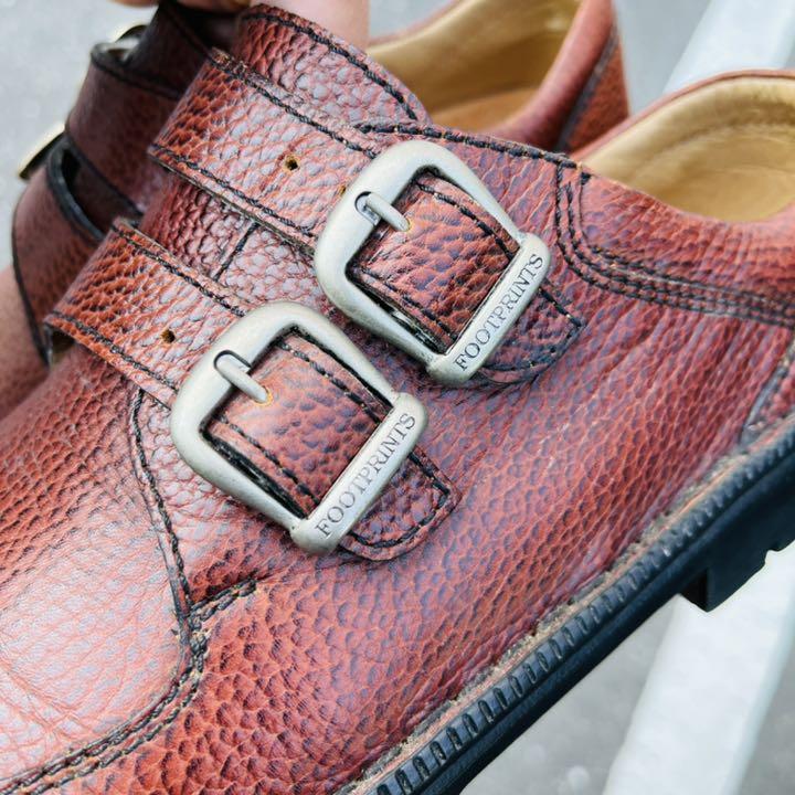 SALE新作登場 廃盤 BIRKENSTOCK Footprints ダブルモンク 42 1dgmG-m55547567757 限定セールSALE
