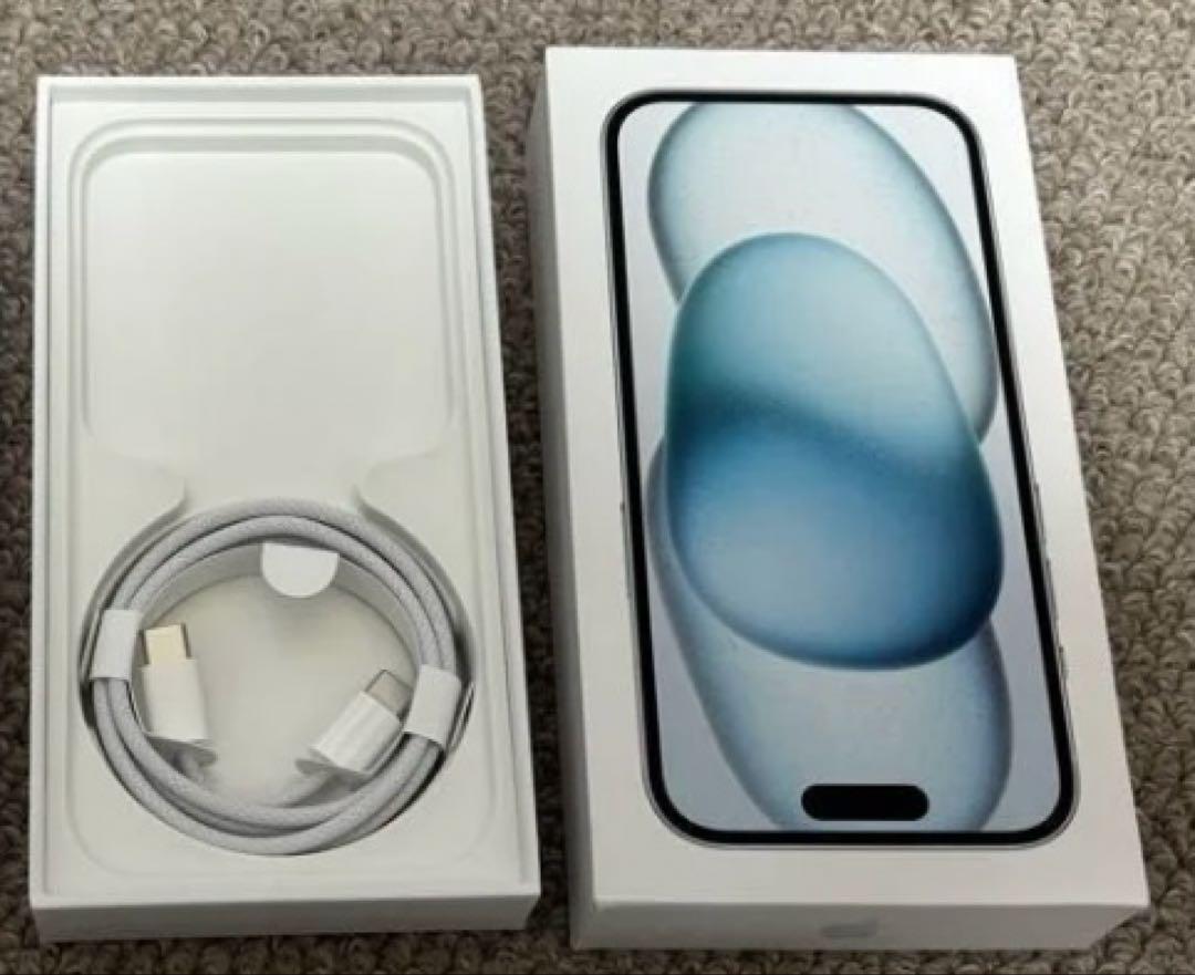 【美品】iPhone15 128gb SIMフリー　箱あり