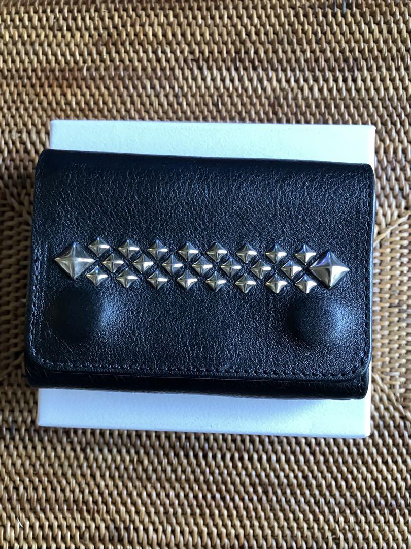 小物 CALEE studs leathers wallet