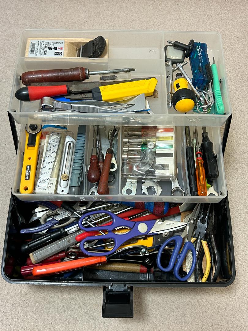 工具いろいろセット 工具箱付き