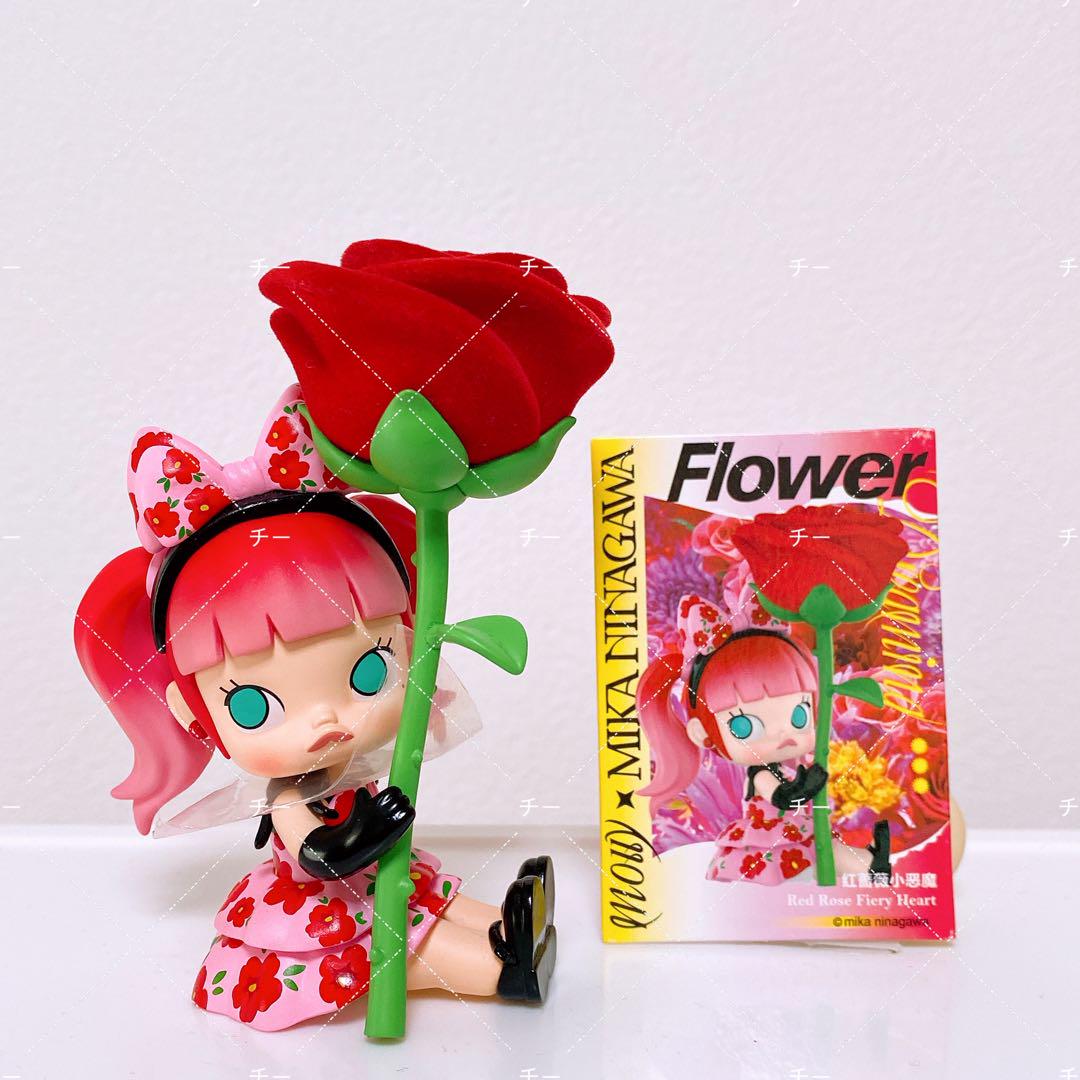 MOLLY×蜷川実花 フラワードリーミング シリーズ Red Rose POPMART MOLLY× 蜷川実花 フラワードリーミング:Roseバラ 絶版