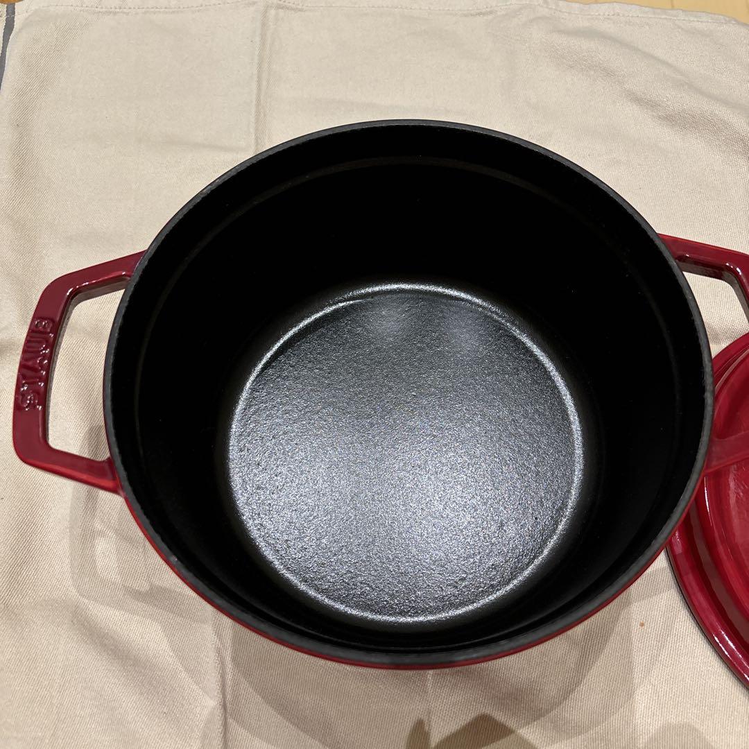 Staub ストウブ 鍋 22cm 両手鍋 ストウブ鍋 無水鍋 IH ガス