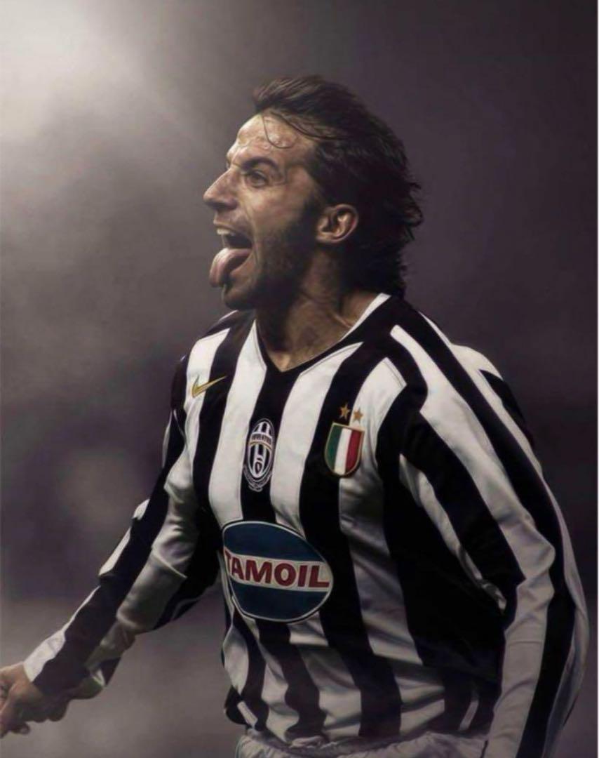 希少 サッカーユニフォーム ユベントス DEL PIERO 10 - メルカリ