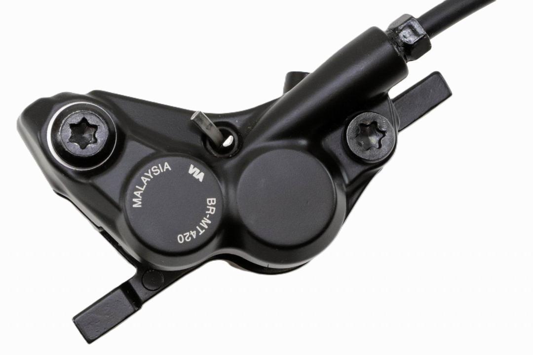 シマノ油圧ディスクブレーキ 対向 ４ピストン M420 RT26 ローター付