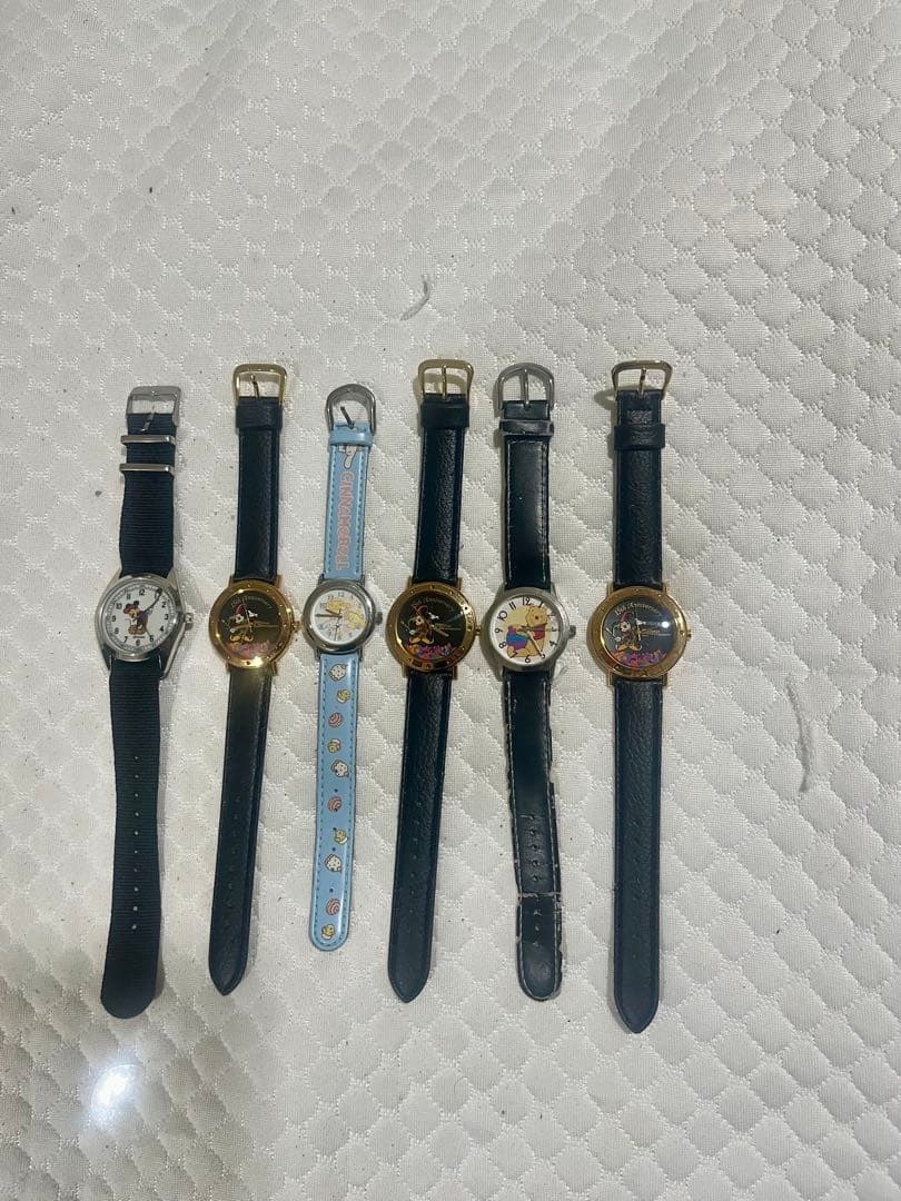 Disneyland 15t Anniversary Watch& 腕時計6本