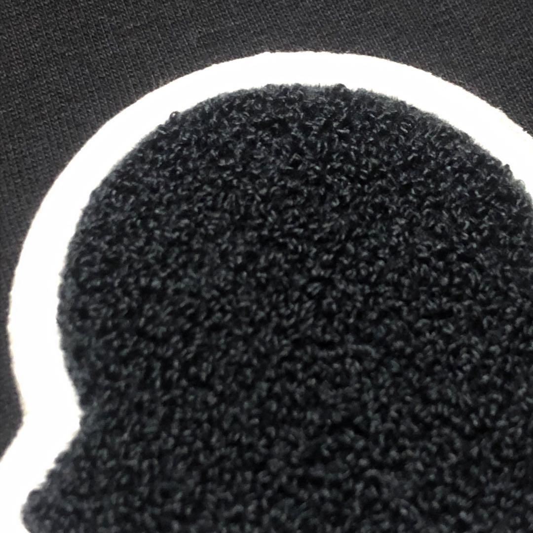 MONCLER モンクレール ロングtシャツ ビックワッペン パイル刺繍ロゴ付き